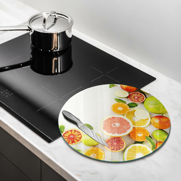 Tagliere in vetro temperato Agrumi