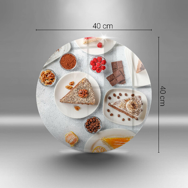 Tagliere in vetro temperato La dolcezza della torta