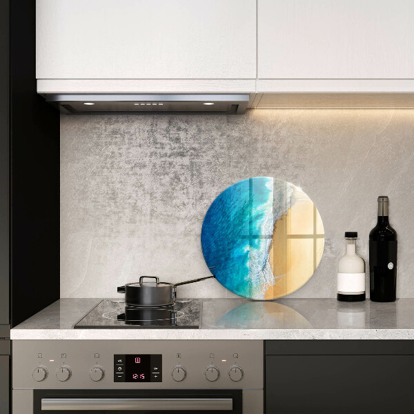 Tagliere in vetro temperato Spiaggia e mare