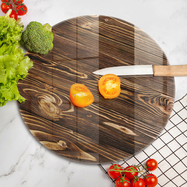 Tagliere in vetro temperato Struttura del legno