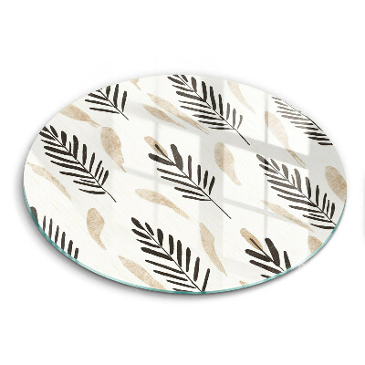 Tagliere in vetro temperato Piante bohémien