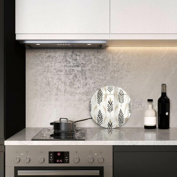 Tagliere in vetro temperato Piante bohémien