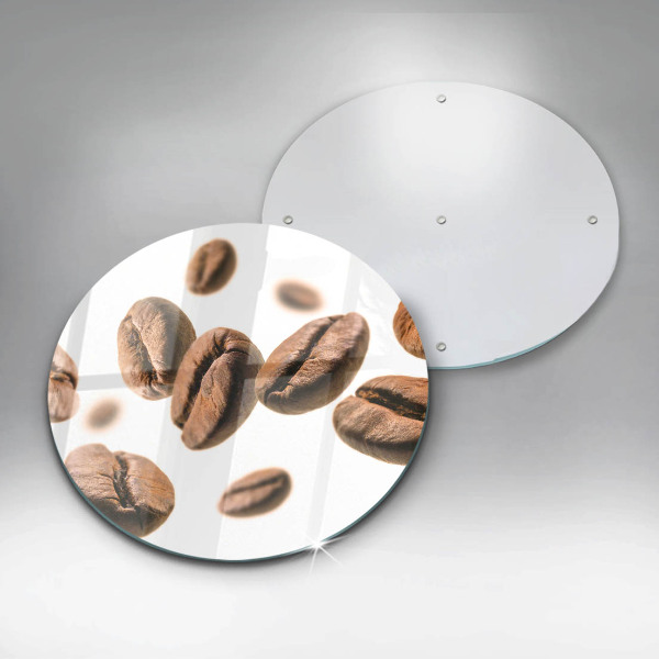 Tagliere in vetro temperato Chicchi di caffè