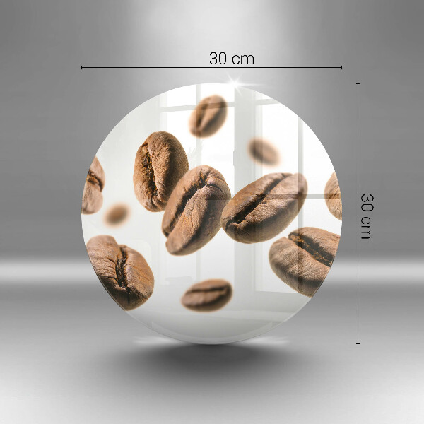 Tagliere in vetro temperato Chicchi di caffè