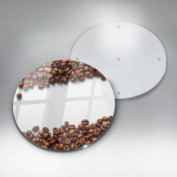Tagliere in vetro temperato Chicchi di caffè