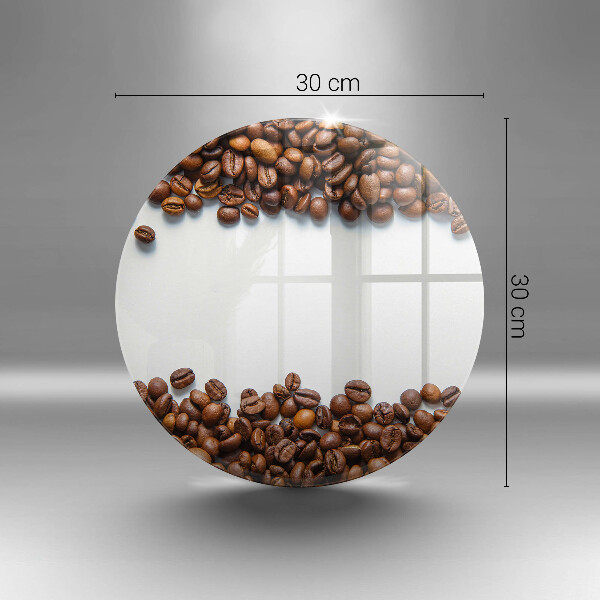 Tagliere in vetro temperato Chicchi di caffè