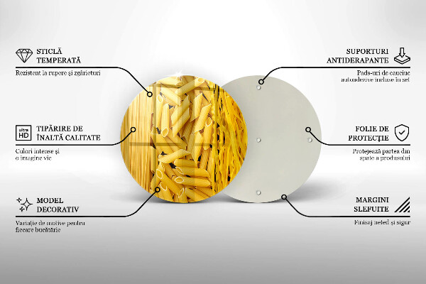 Tagliere in vetro temperato Pasta