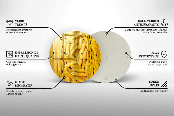 Tagliere in vetro temperato Pasta