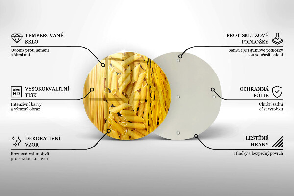 Tagliere in vetro temperato Pasta