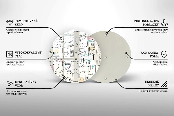 Tagliere in vetro temperato Accessori per la cucina