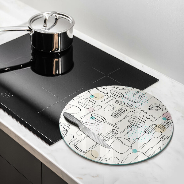 Tagliere in vetro temperato Accessori per la cucina