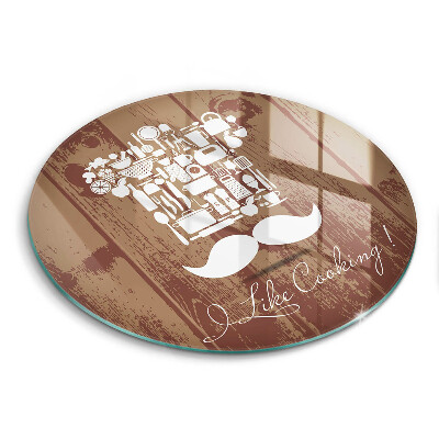 Tagliere in vetro temperato I like cooking