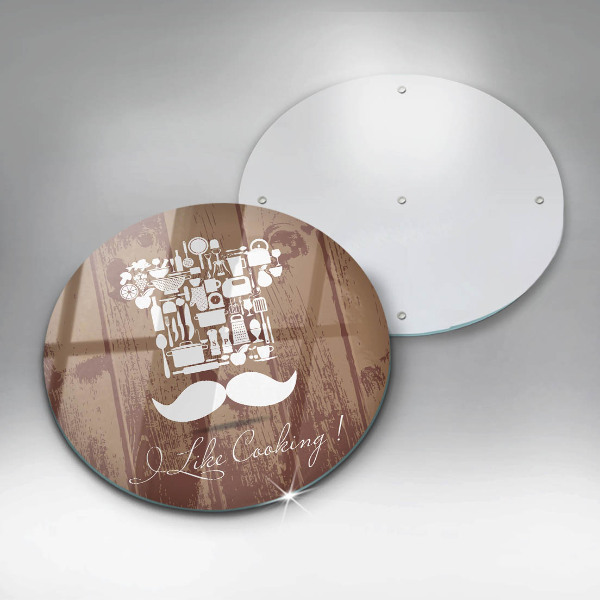 Tagliere in vetro temperato I like cooking