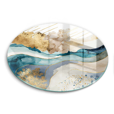 Tagliere in vetro temperato Marmo colorato