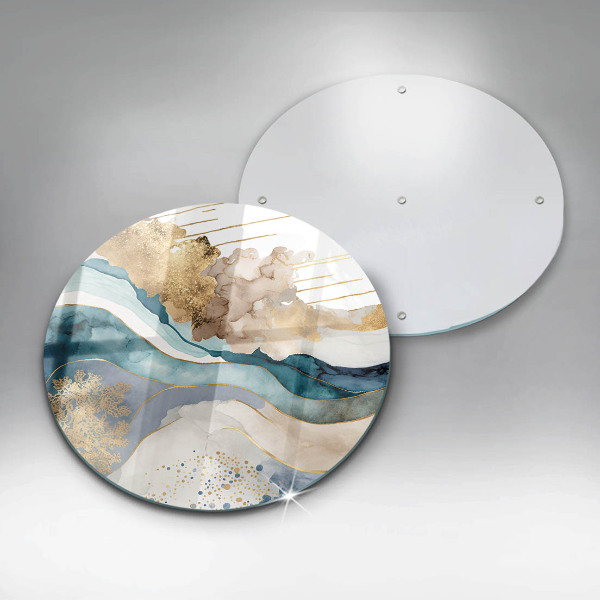 Tagliere in vetro temperato Marmo colorato