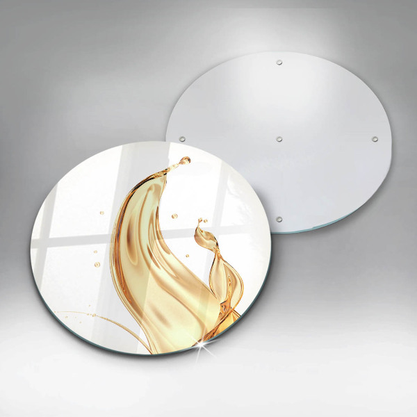 Tagliere in vetro temperato olio d'oliva