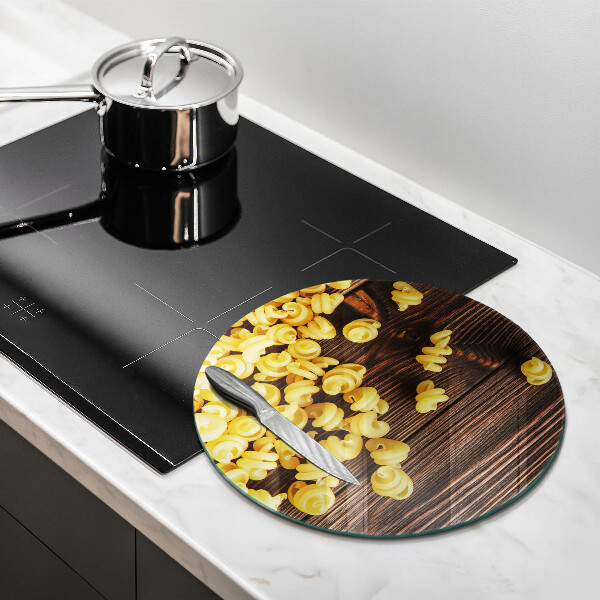 Tagliere in vetro temperato Pasta in tavola