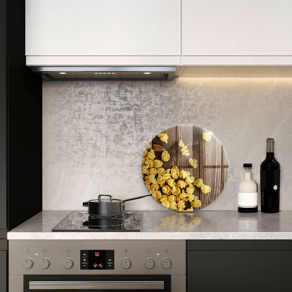 Tagliere in vetro temperato Pasta in tavola