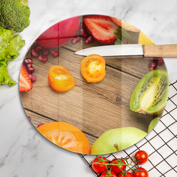 Tagliere in vetro temperato Frutta fresca