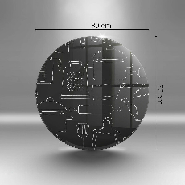 Tagliere in vetro temperato Accessori da cucina dei cartoni animati