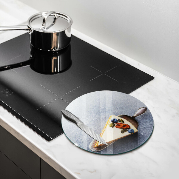 Tagliere in vetro temperato Pezzo di torta