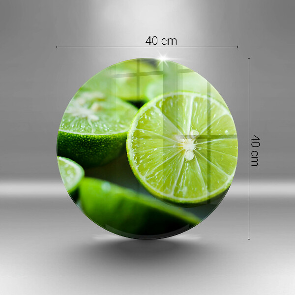 Tagliere in vetro temperato Agrumi di lime