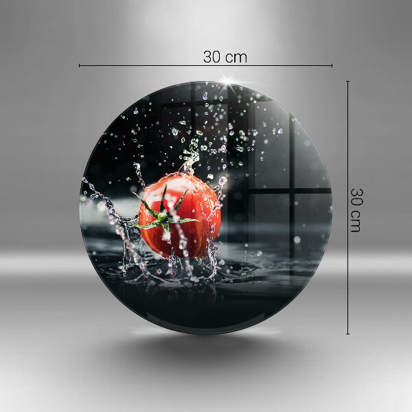 Tagliere in vetro temperato Pomodoro in acqua