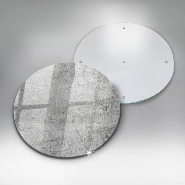 Tagliere in vetro temperato Struttura concreta