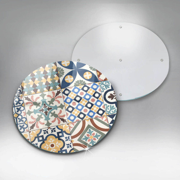 Tagliere in vetro Piastrelle decorative