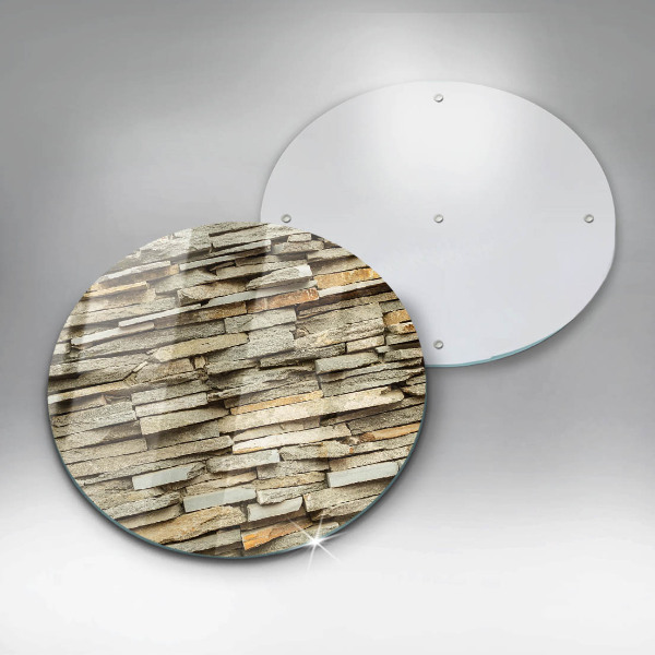 Tagliere in vetro Pietre decorative