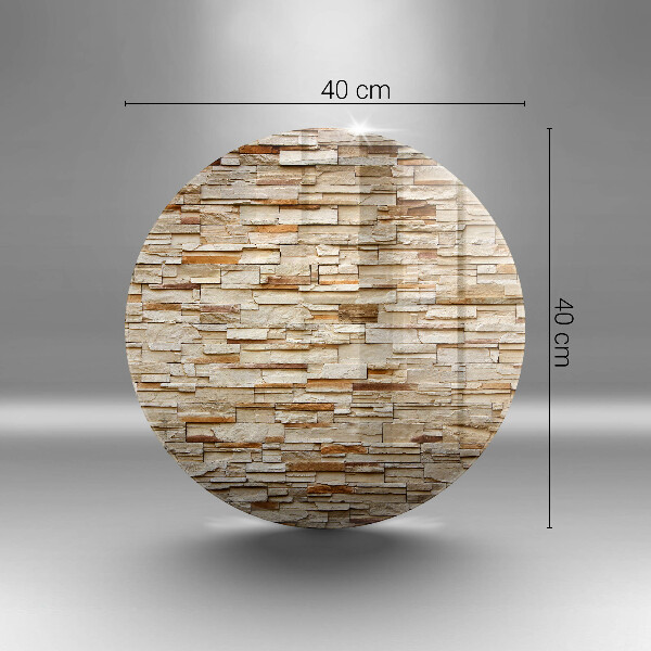 Tagliere in vetro Texture di pietre decorative