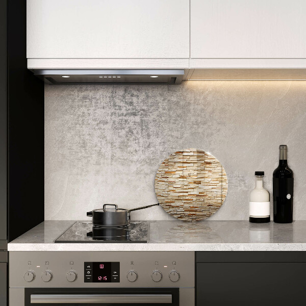 Tagliere in vetro Texture di pietre decorative