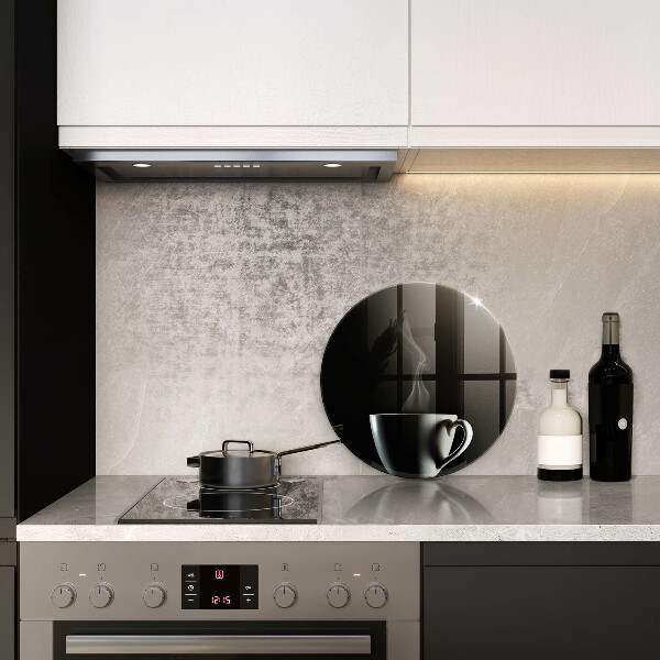 Tagliere in vetro Una tazza di tè