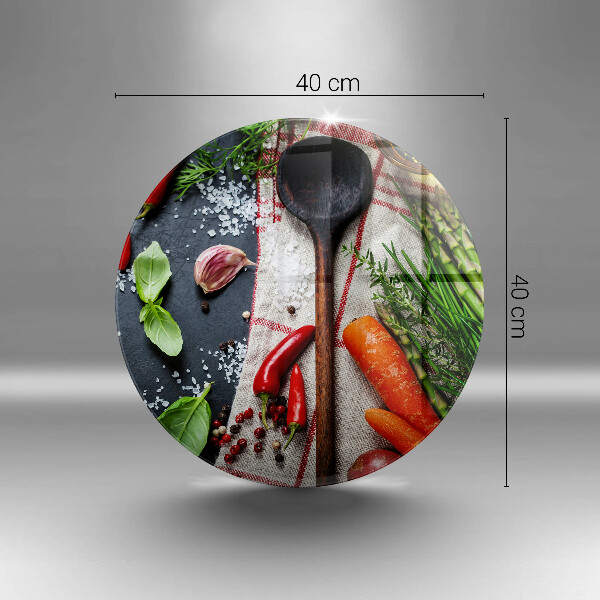 Tagliere in vetro Cibo da cucina