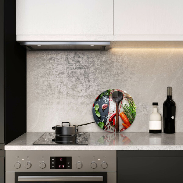 Tagliere in vetro Cibo da cucina