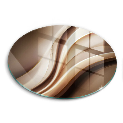 Tagliere in vetro Linee delicate di astrazione