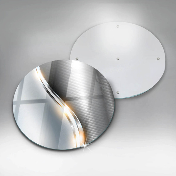 Tagliere in vetro Arte del metallo