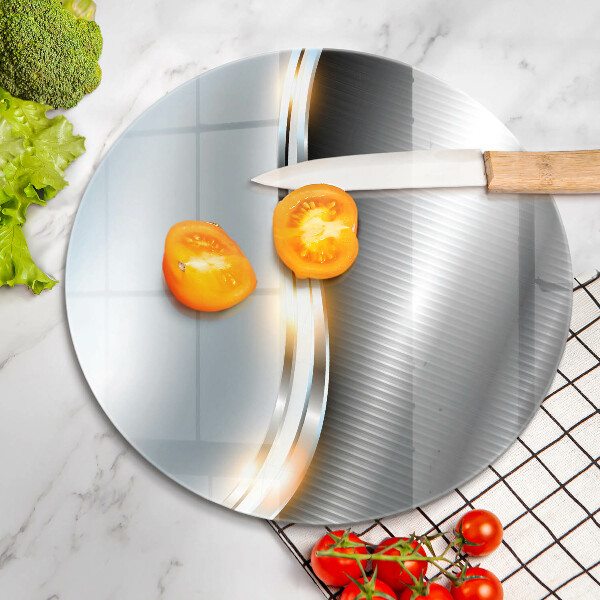 Tagliere in vetro Arte del metallo