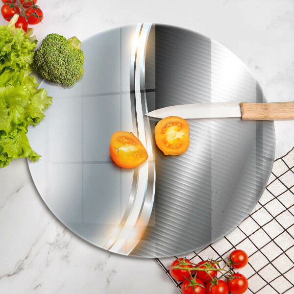 Tagliere in vetro Arte del metallo