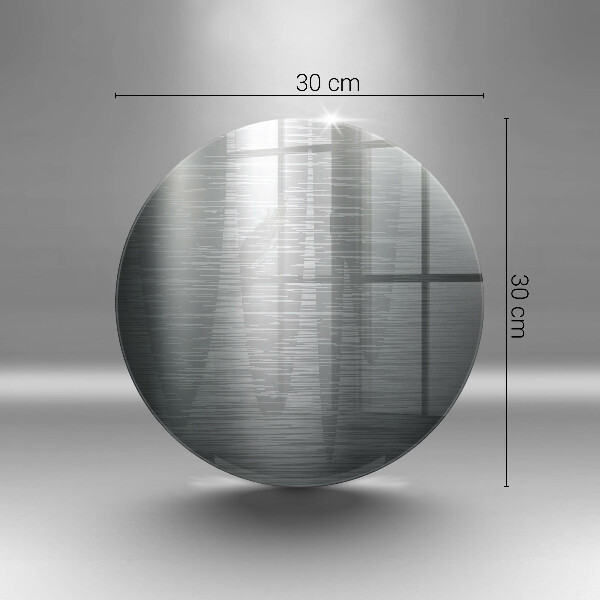 Tagliere in vetro Struttura del metallo