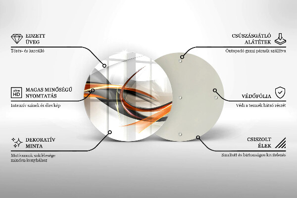 Tagliere in vetro Forme moderne
