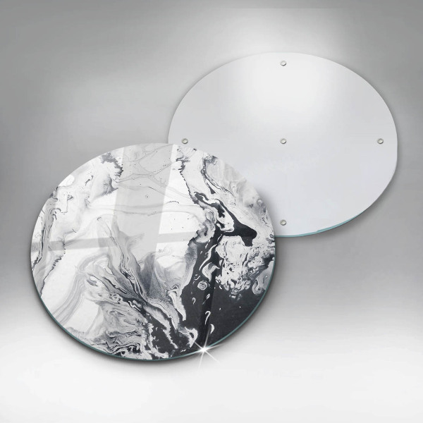 Tagliere in vetro Astrazione dell'inchiostro