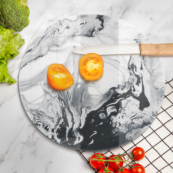 Tagliere in vetro Astrazione dell'inchiostro