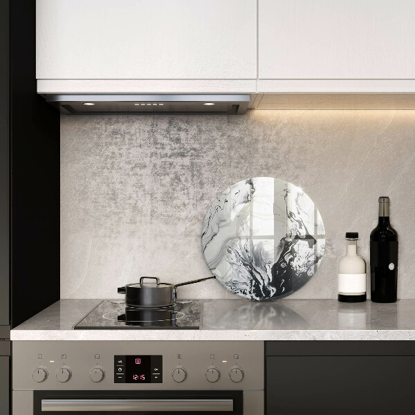 Tagliere in vetro Astrazione dell'inchiostro