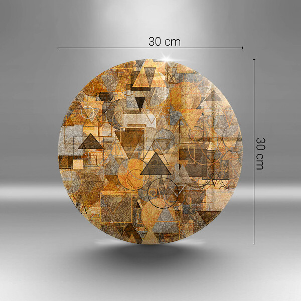 Tagliere in vetro Modello senza giunture di figure geometriche