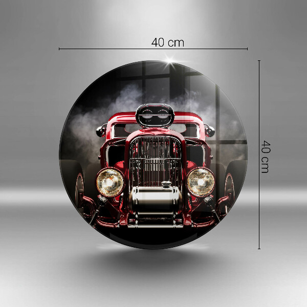 Tagliere in vetro Vecchia macchina