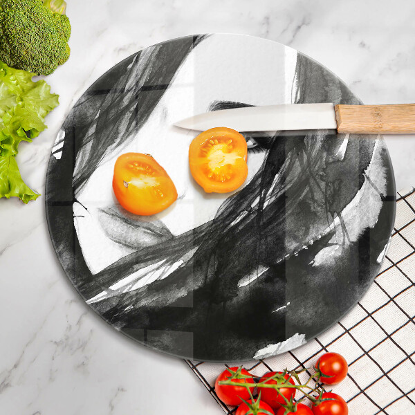 Tagliere in vetro Volto di donna