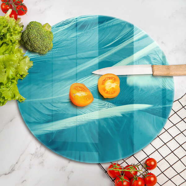 Tagliere in vetro Piume delicate