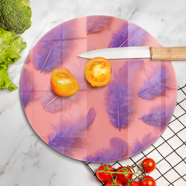 Tagliere in vetro Piume soffici