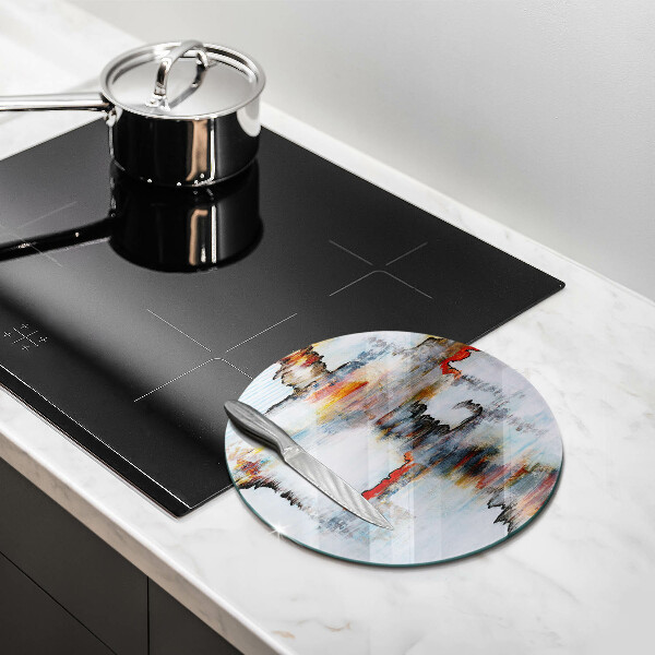 Tagliere in vetro Pitture astratte